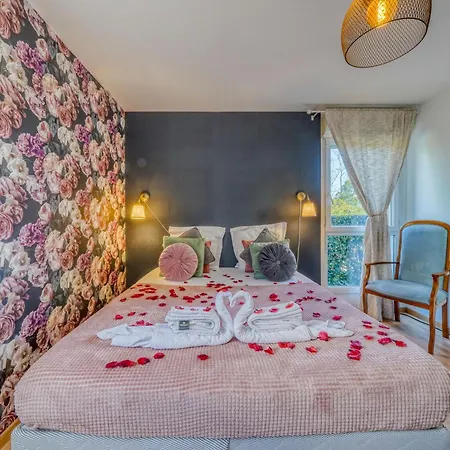 D'amour Jacuzzi Bordeaux Parking Apartment
